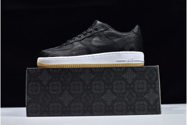 Clot x Nike Air Force 1 "Black Silk" Black White CZ3986-001