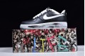 Peaceminusone x Nike Air Force 1 Low "Para-Noise" Black White AQ3692-001