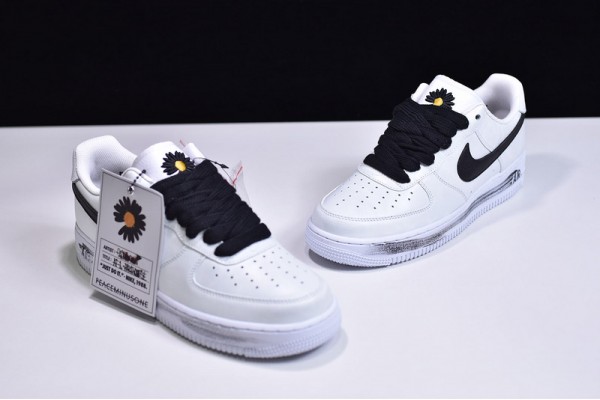 Peaceminusone x Nike Air Force 1 Low "Para-Noise 2.0" White Black DD3223-100