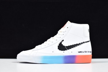 Nike Blazer Mid 77 Vintage "Have A Good Game" White Black Rainbow DC3280-101