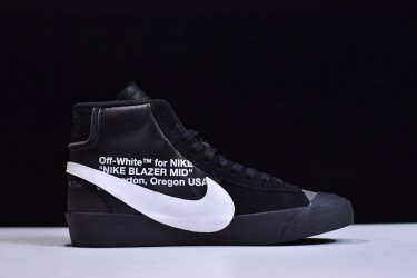 Off-White x Nike Blazer Mid "Grim Reaper" Black White AA3832-001