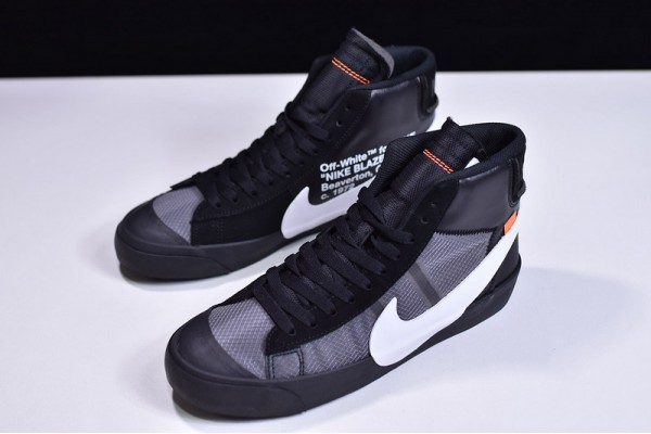 Off-White x Nike Blazer Mid "Grim Reaper" Black White AA3832-001