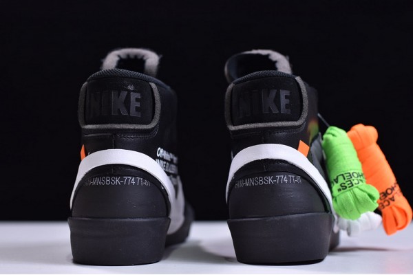 Off-White x Nike Blazer Mid "Grim Reaper" Black White AA3832-001