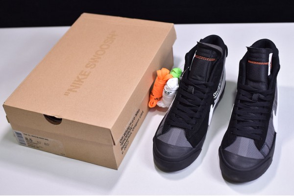 Off-White x Nike Blazer Mid "Grim Reaper" Black White AA3832-001