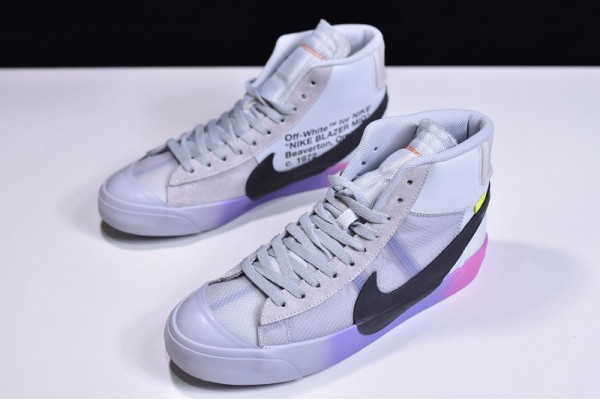 Off-White x Nike Blazer Mid "Queen" Purple Black AA3832-002