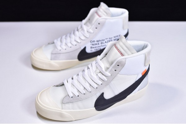 Off-White x Nike Blazer Mid "The Ten" White Black AA3832-100