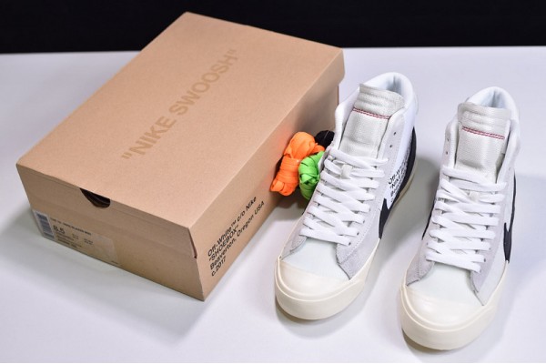 Off-White x Nike Blazer Mid "The Ten" White Black AA3832-100