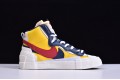 Sacai x Nike Blazer Mid "Maize Navy" Blue Red Yellow BV0072-700