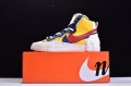 Sacai x Nike Blazer Mid "Maize Navy" Blue Red Yellow BV0072-700