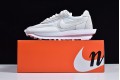 Sacai x Nike LVD Waffle Daybreak "White Nylon" Triple White BV0073-101