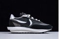 Sacai x Nike LVD Waffle Daybreak "Dark Grey" Black White BV0073-001