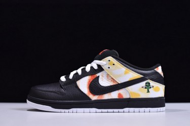 Nike Dunk SB Low Pro "Raygun Tie-Dye" Black Yellow BQ6832-001