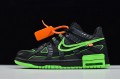 Off-White x Nike Air Rubber Dunk "Green Strike" Green Black CU6015-001