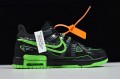 Off-White x Nike Air Rubber Dunk "Green Strike" Green Black CU6015-001