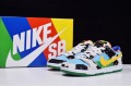 Ben Jerry x Nike SB Dunk Low "Chunky Dunky" Milk White Black Blue CU3244-100