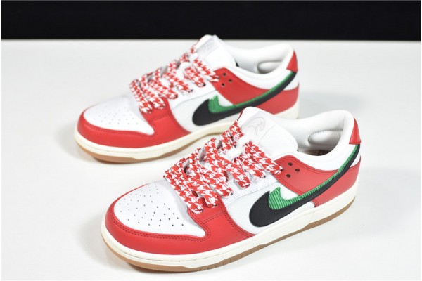 Frame Skate x Nike SB Dunk "Habibi" White Red Black CT2550-600
