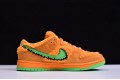 Grateful Dead x Nike SB Dunk "Orange Bear" Orange Green CJ5378-800