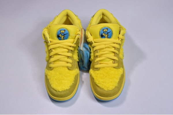 Grateful Dead x Nike SB Dunk "Yellow Bear" Yellow Blue CJ5378-700