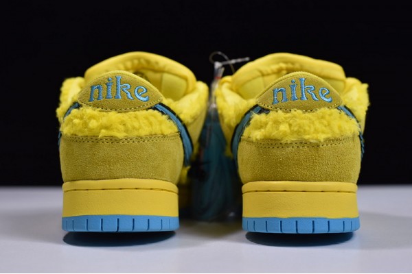 Grateful Dead x Nike SB Dunk "Yellow Bear" Yellow Blue CJ5378-700