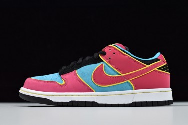 Nike Dunk SB Low "Ms.Pacman" Red Blue 313170-461