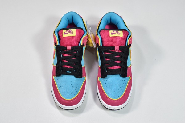Nike Dunk SB Low "Ms.Pacman" Red Blue 313170-461