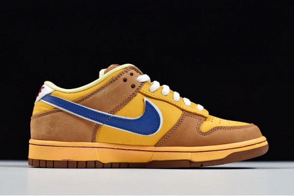 Nike Dunk SB Low "Newcastle Brown Ale" Yellow Brown Blue 313170-741