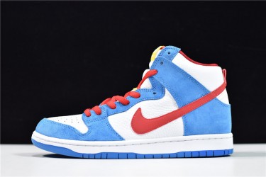 Nike SB Dunk Blue "Doraemon" Red White CI2692-400