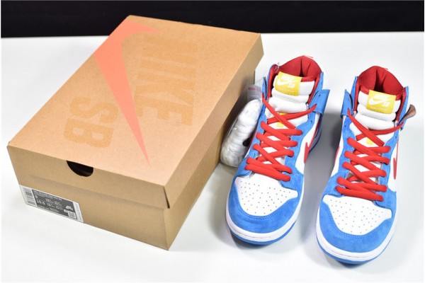 Nike SB Dunk Blue "Doraemon" Red White CI2692-400