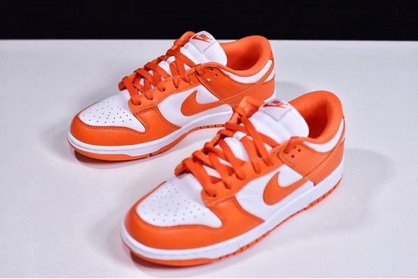 Nike SB Dunk Low SP "Syracuse" White Orange CU1726-101