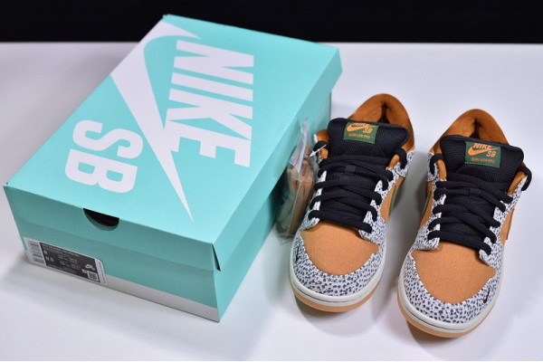 Nike SB Dunk Low "Safari" Brown Black CD2563-002