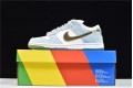 Sean Cliver x Nike SB Dunk Low "Holiday Special" Blue White Gold DC9936-100