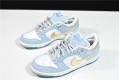 Sean Cliver x Nike SB Dunk Low "Holiday Special" Blue White Gold DC9936-100