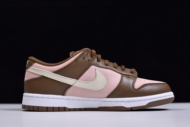 Stussy x Nike SB Dunk Low Pro "Cherry" Brown Pink 304292-671